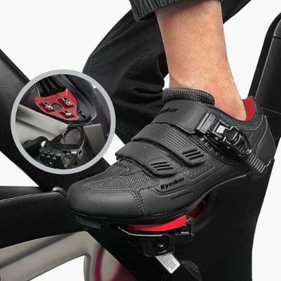 Kyedoo Cycling Shoes Road Bike Racing Biking Shoe Delta Cleats Men Size 11 (45) - Picture 2 of 13